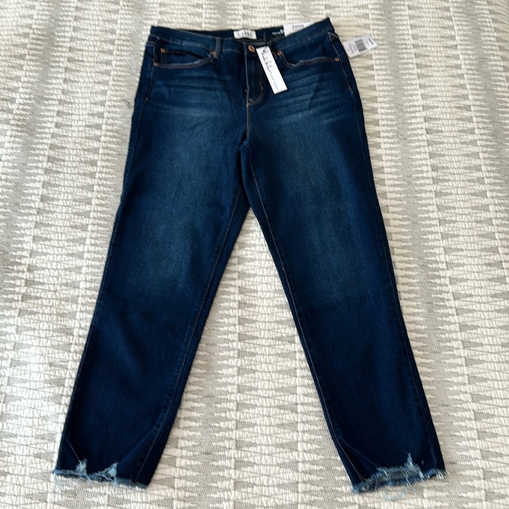 Nicole Miller New York SOHO high rise ankle slim jeans